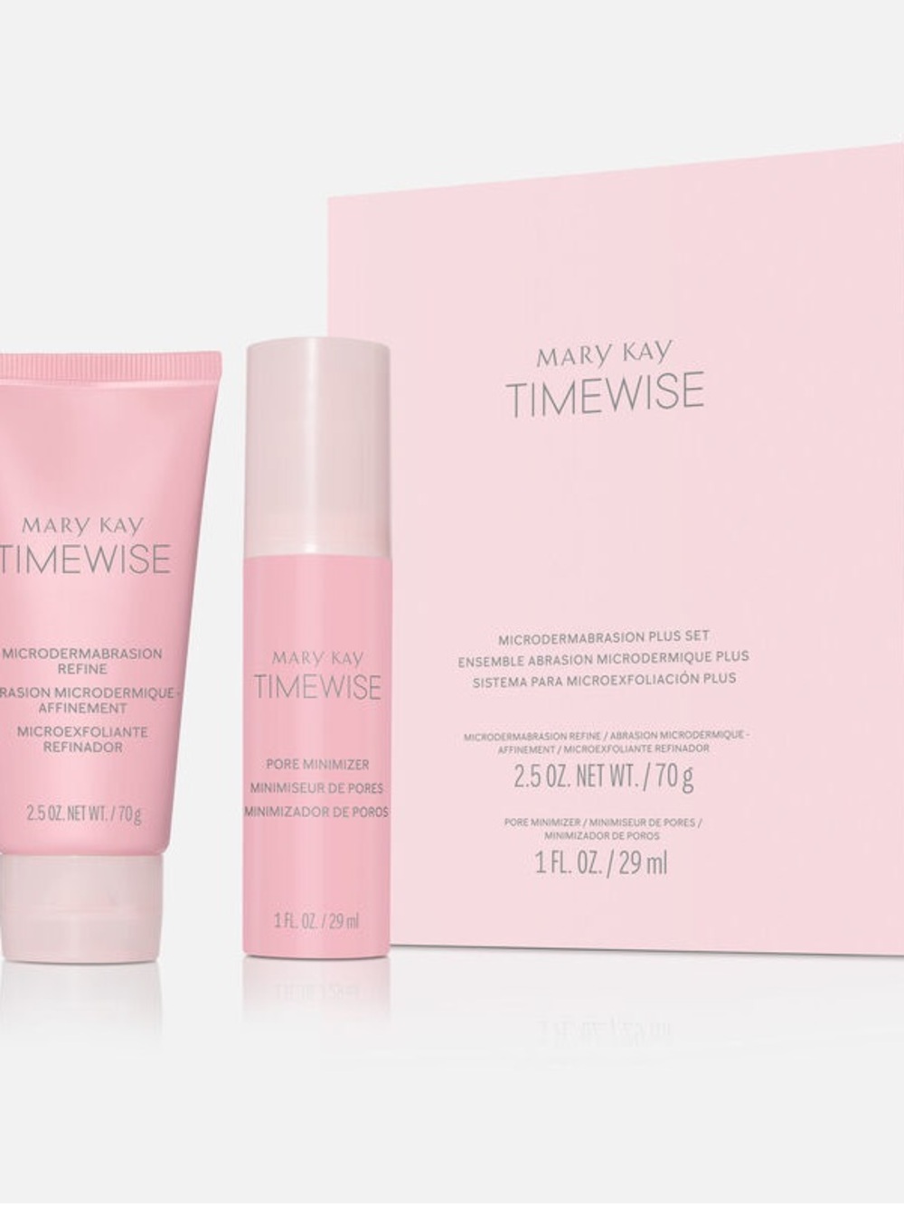 BRAND NEW Mary Kay TimeWise Pink Skincare Set - Light Pink Duo